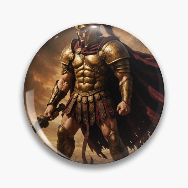 Item preview, Spartan Warrior Sticker - ancient greek soldier designed and sold by Mavila Forge.