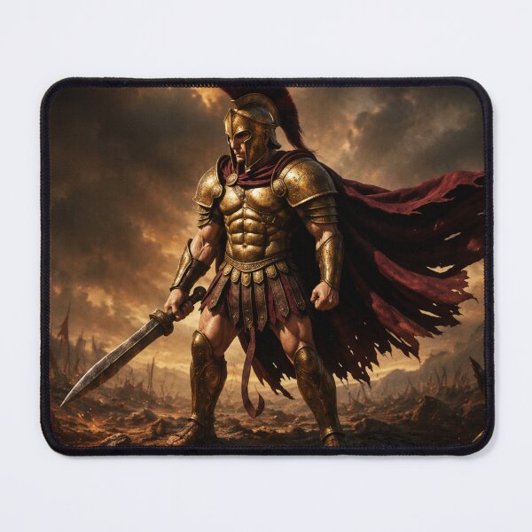 Item preview, Spartan Warrior Sticker - ancient greek soldier designed and sold by Mavila Forge.