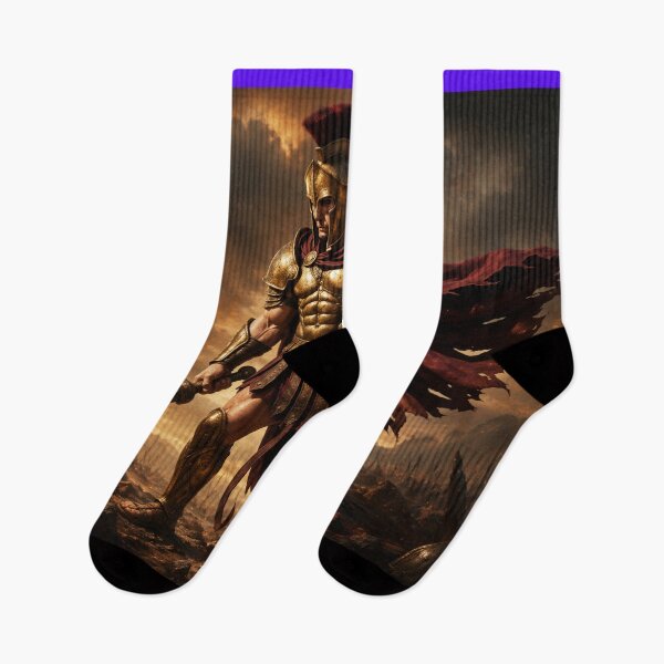 Item preview, Spartan Warrior Sticker - ancient greek soldier designed and sold by JMAVILA ART.