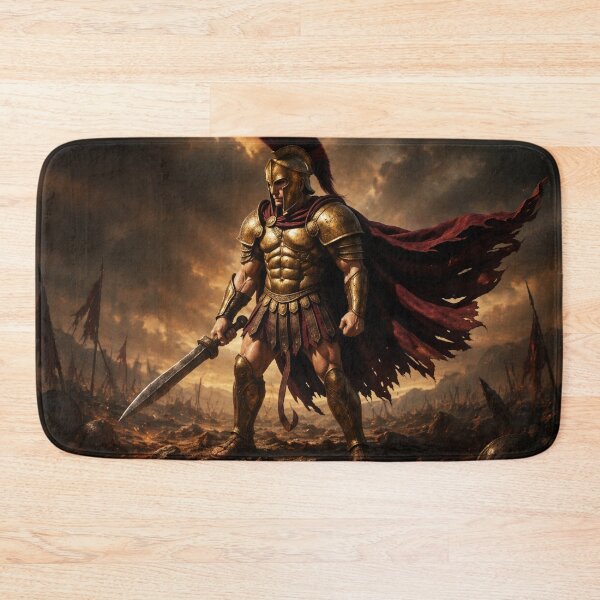 Item preview, Spartan Warrior Sticker - ancient greek soldier designed and sold by Mavila Forge.