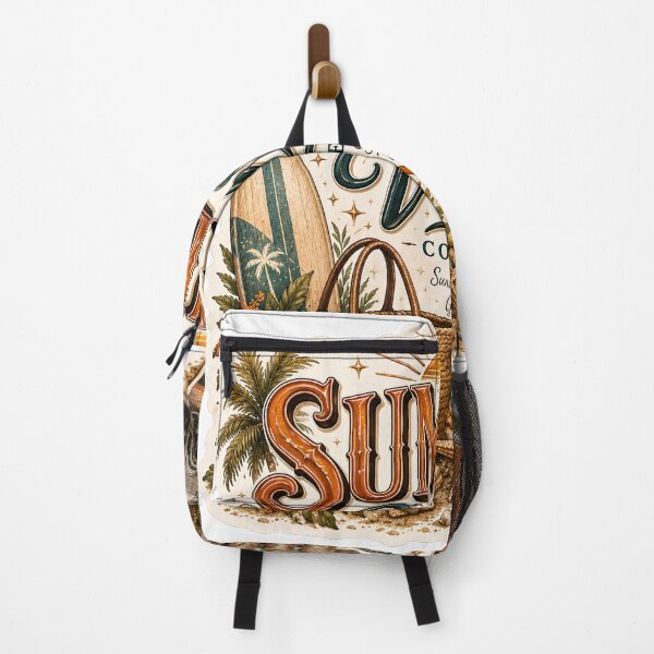 Item preview, Summer Vibes Vintage Typography Beach Design | Retro Coastal Aesthetic designed and sold by M.Store.