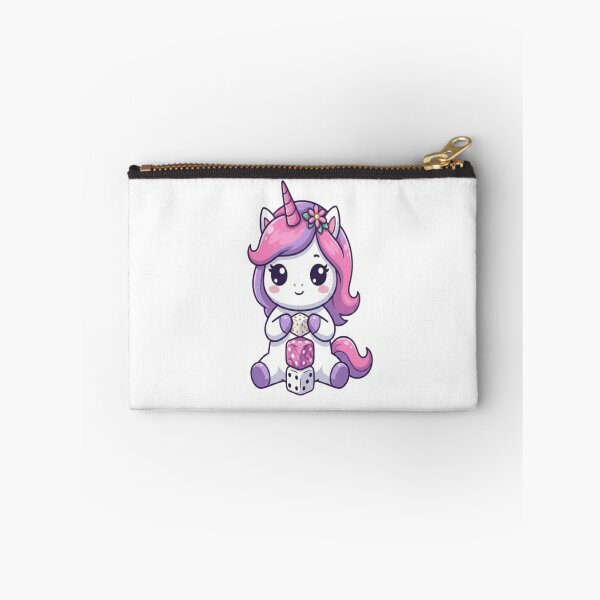 Item preview, Cute Unicorn Stacking Game Dice designed and sold by Ella_Sketch.