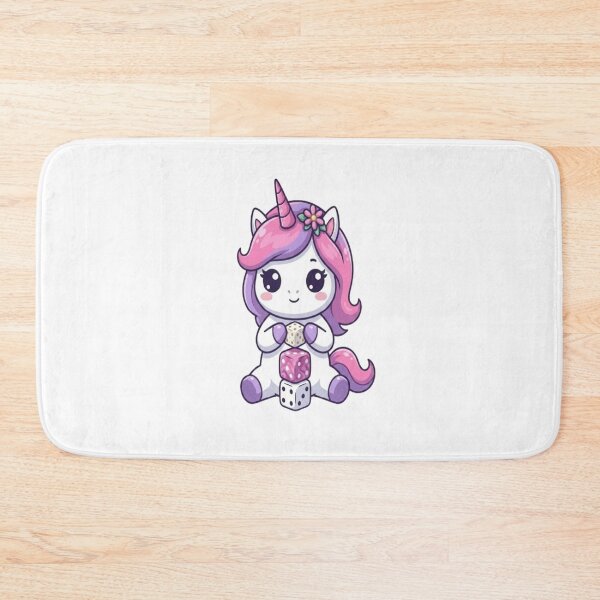 Item preview, Cute Unicorn Stacking Game Dice designed and sold by Ella_Sketch.