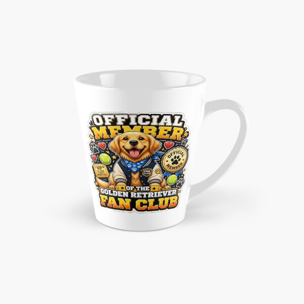 Item preview, Official Member Of The Golden Retriever Fan Club Funny Dog Lover Gift designed and sold by ClaussShop.