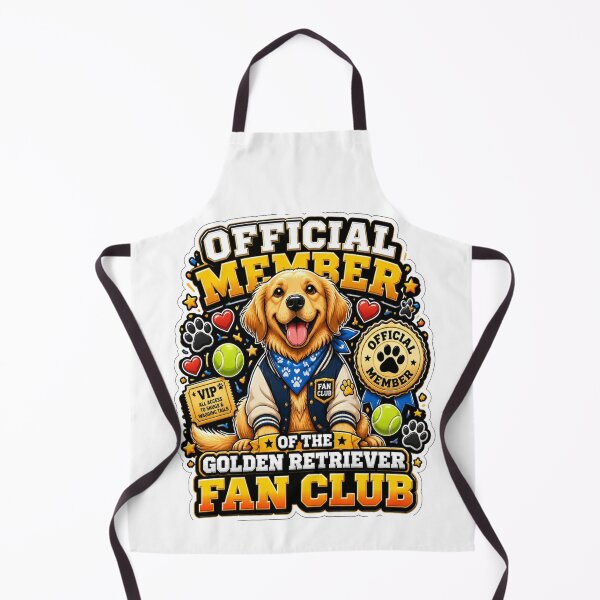 Item preview, Official Member Of The Golden Retriever Fan Club Funny Dog Lover Gift designed and sold by ClaussShop.