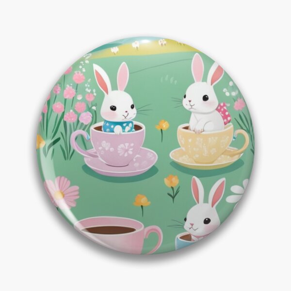 Artikelvorschau, Illustration – Kaninchen im Cartoon-Stil, verträumte, kindliche Atmosphäre entworfen und verkauft von AnimeShin.