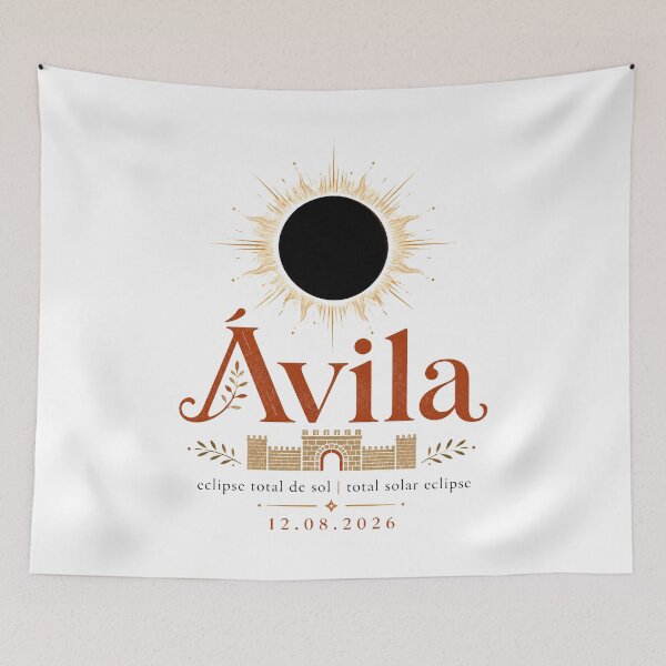 Item preview, Total Solar Eclipse 2026 Avila Spain designed and sold by Beyond Destinations.