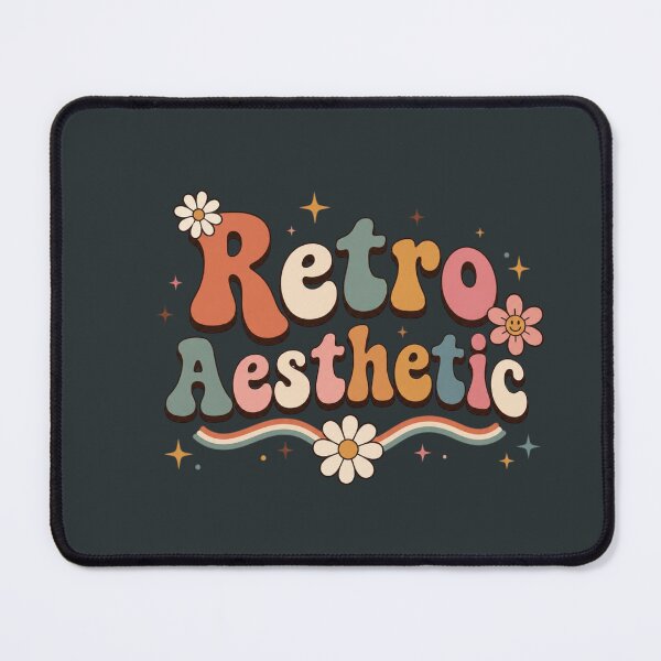 Item preview, Retro Aesthetic Cute Groovy Typography | Vintage 70s Floral Retro Quote Sticker designed and sold by Sanika arts .