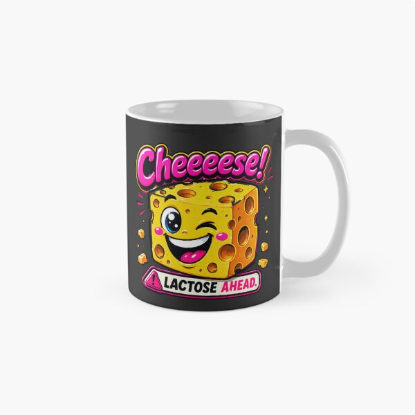 Item preview, Cheeeese! – Lactose Ahead Funny Cheese Cartoon designed and sold by Aimetoi.