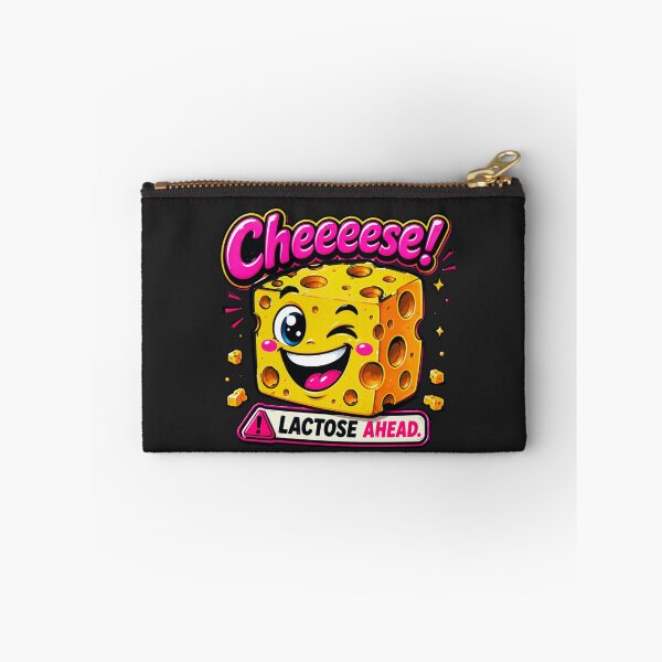 Item preview, Cheeeese! – Lactose Ahead Funny Cheese Cartoon designed and sold by Aimetoi.
