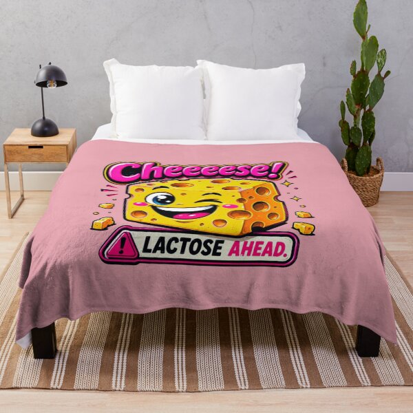 Item preview, Cheeeese! – Lactose Ahead Funny Cheese Cartoon designed and sold by Aimetoi.