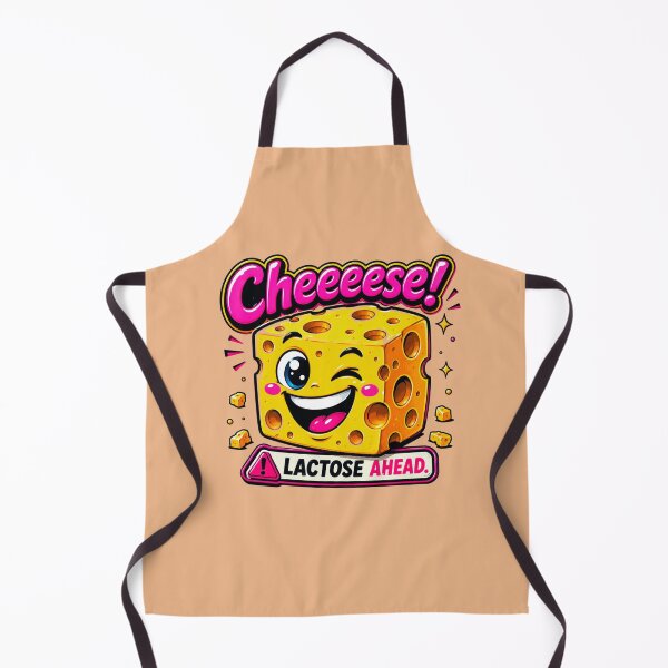 Item preview, Cheeeese! – Lactose Ahead Funny Cheese Cartoon designed and sold by Aimetoi.