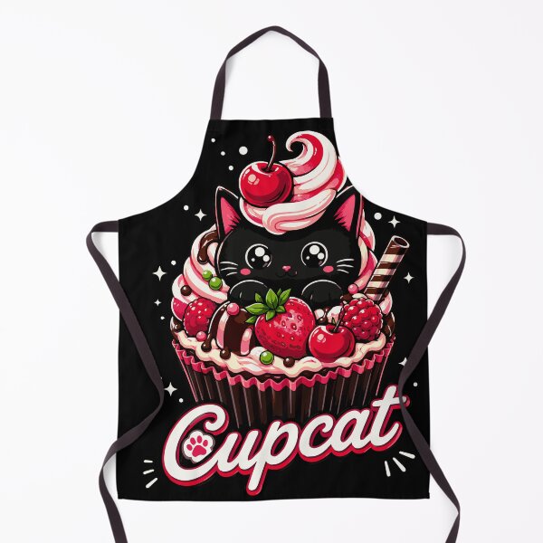 Item preview, Cupcat Cute Black Cat Cupcake Design | Sweet Kawaii Dessert Kitty Gift for Cat Lovers & Bakery Fans Cupcat - Cute Food Cat designed and sold by Huddy-clothes.