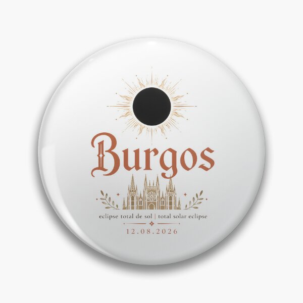 Item preview, Total Solar Eclipse 2026 Burgos Spain designed and sold by Beyond Destinations.