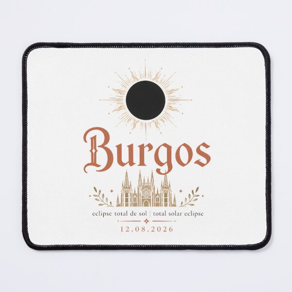 Item preview, Total Solar Eclipse 2026 Burgos Spain designed and sold by Beyond Destinations.