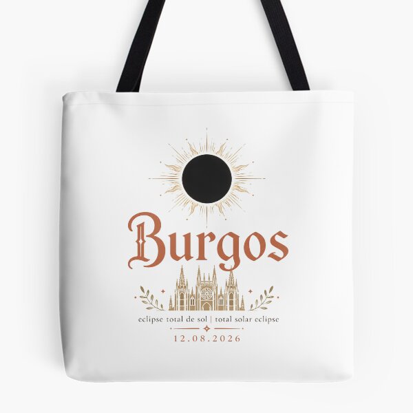 Item preview, Total Solar Eclipse 2026 Burgos Spain designed and sold by Beyond Destinations.
