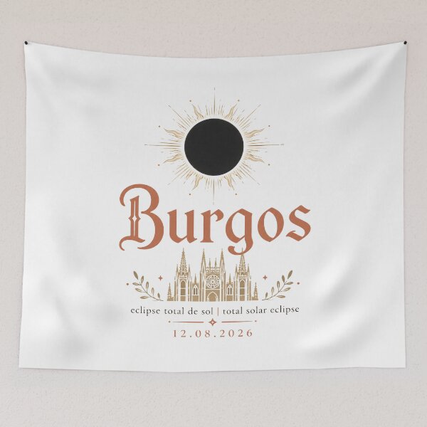 Item preview, Total Solar Eclipse 2026 Burgos Spain designed and sold by Beyond Destinations.