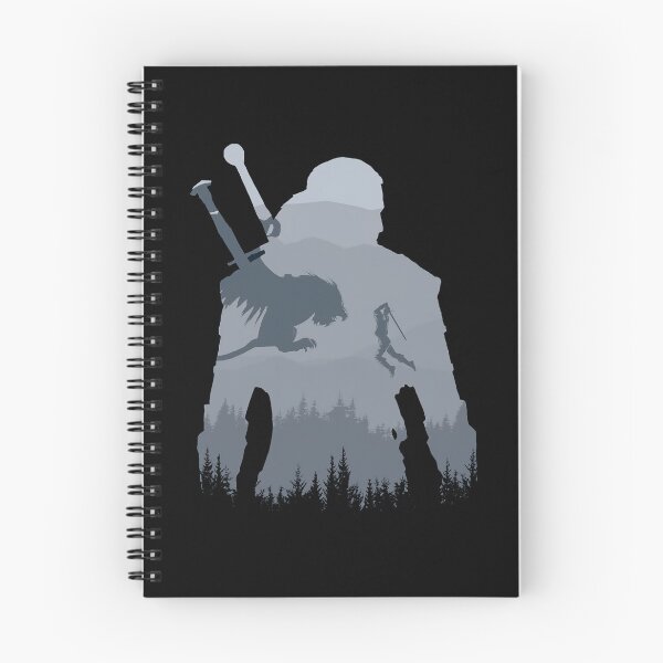 Item preview, Epic Monster Battle Silhouette | Dark Fantasy Warrior Artwork designed and sold by PosterFuel.