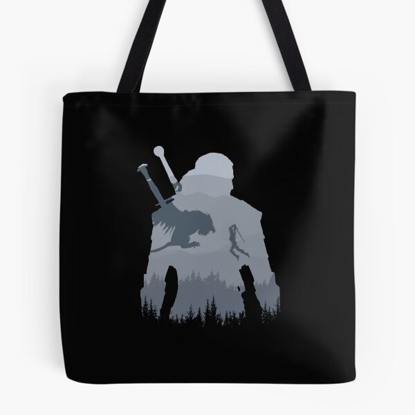 Item preview, Epic Monster Battle Silhouette | Dark Fantasy Warrior Artwork designed and sold by PosterFuel.