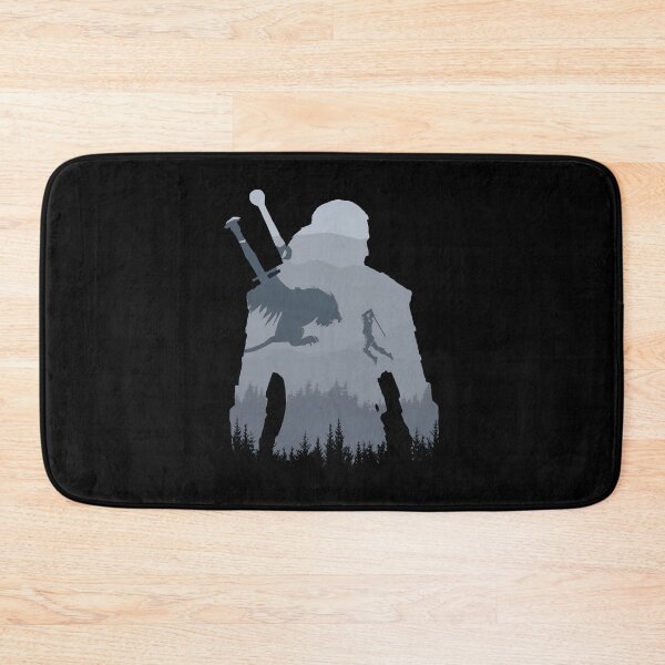 Item preview, Epic Monster Battle Silhouette | Dark Fantasy Warrior Artwork designed and sold by PosterFuel.