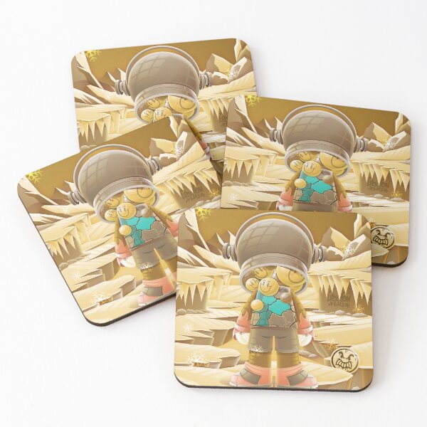 Item preview, 3D Pop Cartoon Golden Polar Explorer Character designed and sold by Lexkon Liu's art.