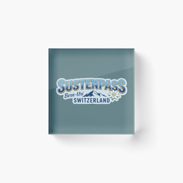 Item preview, Susten Pass Sustenpass Switzerland Suisse Schweiz Motorcycle Sticker TShirt 08 designed and sold by OuterShellUK.