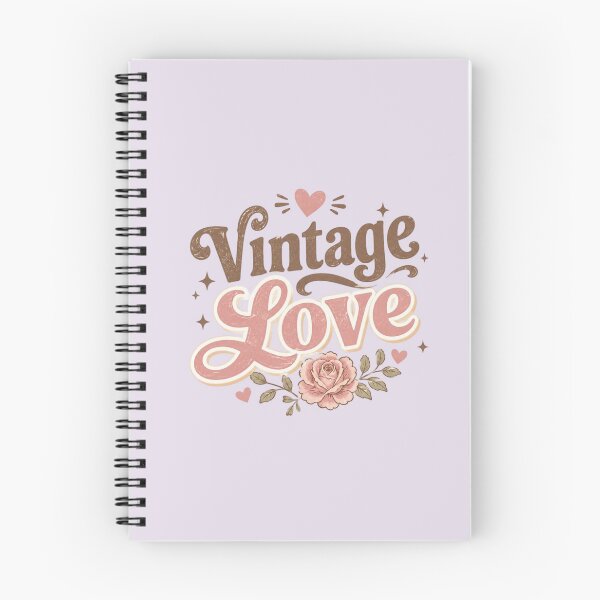 Item preview, Vintage Love Retro Aesthetic Cute Floral Typography | Groovy Romantic Vintage Style Gift designed and sold by Sanika arts .