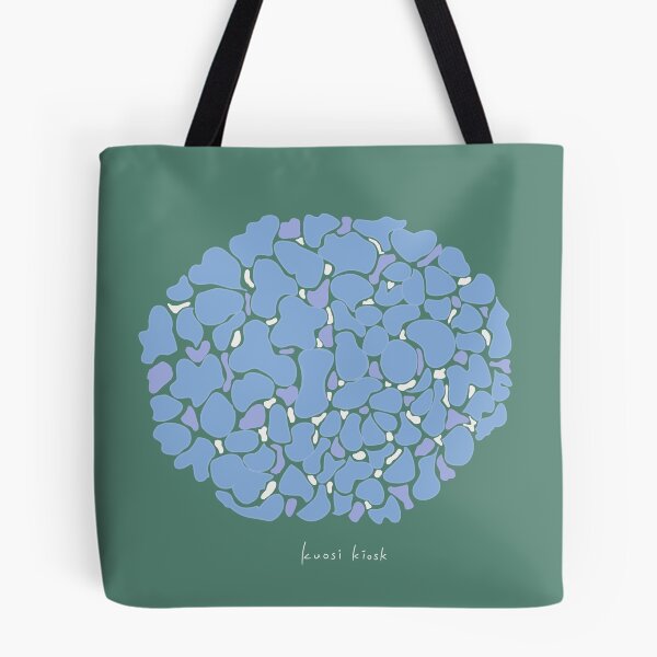 Item preview, Kuosi Kiosk - Abstract Hydrangea Sage Green designed and sold by Kuosi-Kiosk.