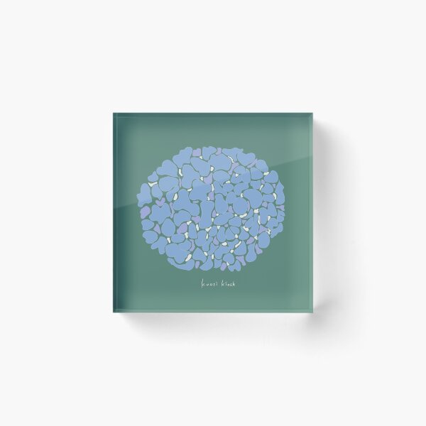 Item preview, Kuosi Kiosk - Abstract Hydrangea Sage Green designed and sold by Kuosi-Kiosk.