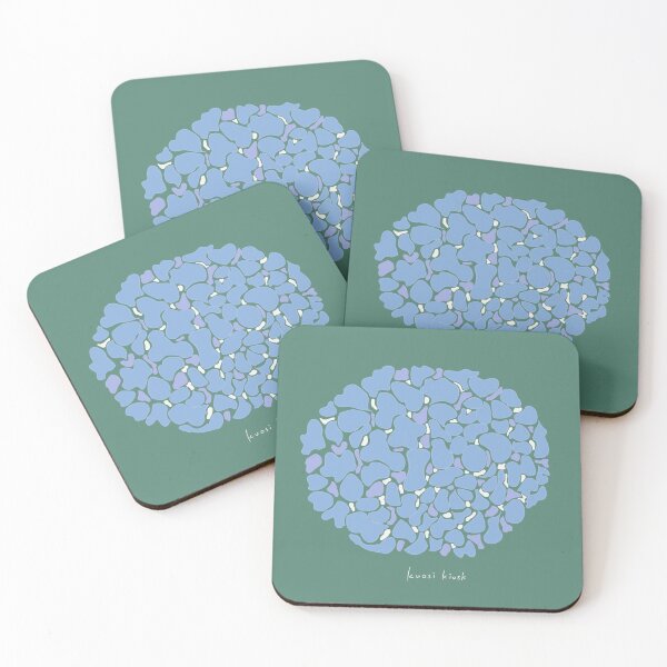 Item preview, Kuosi Kiosk - Abstract Hydrangea Sage Green designed and sold by Kuosi-Kiosk.