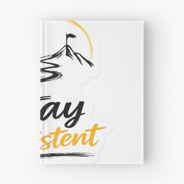 Item preview, Stay Consistent Sticker designed and sold by Genzfirevibes.