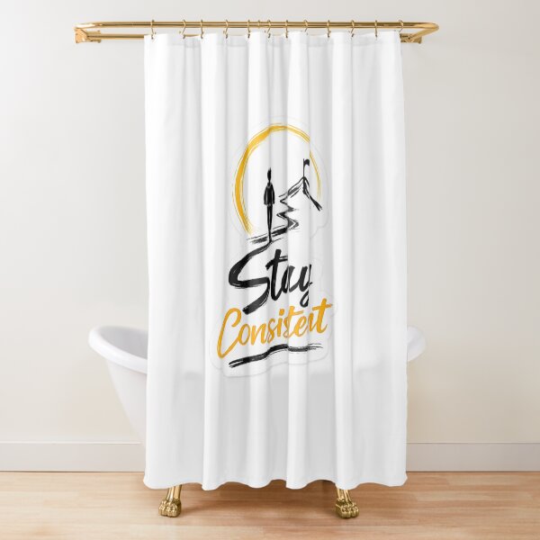 Item preview, Stay Consistent Sticker designed and sold by Genzfirevibes.