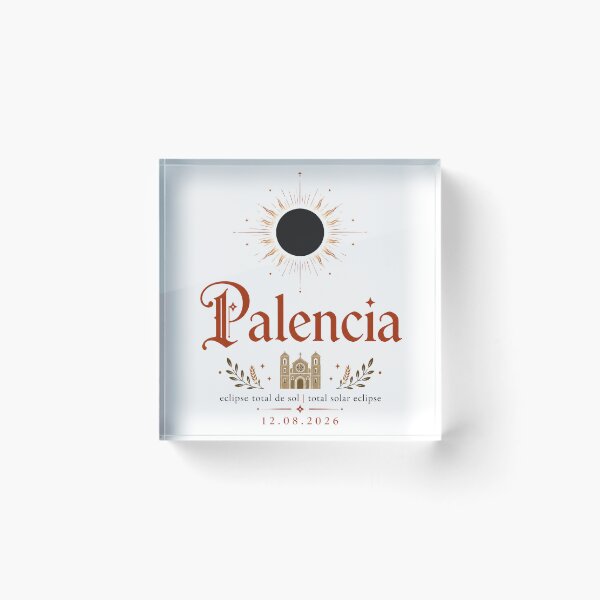 Item preview, Total Solar Eclipse 2026 Palencia Spain designed and sold by Beyond Destinations.
