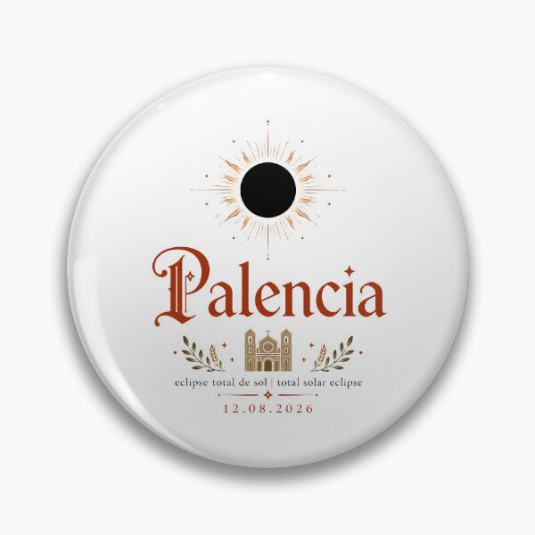 Item preview, Total Solar Eclipse 2026 Palencia Spain designed and sold by Beyond Destinations.