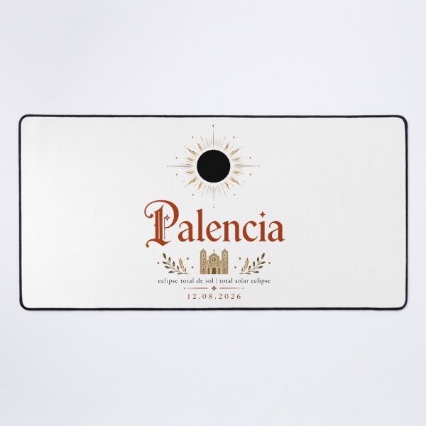 Item preview, Total Solar Eclipse 2026 Palencia Spain designed and sold by Beyond Destinations.
