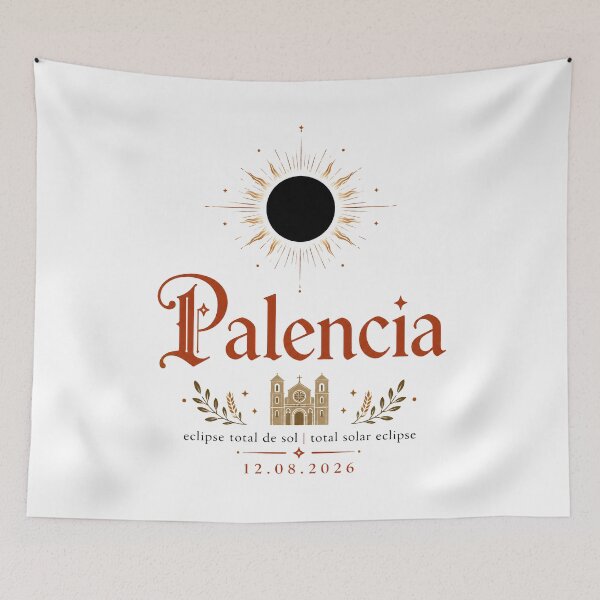Item preview, Total Solar Eclipse 2026 Palencia Spain designed and sold by Beyond Destinations.