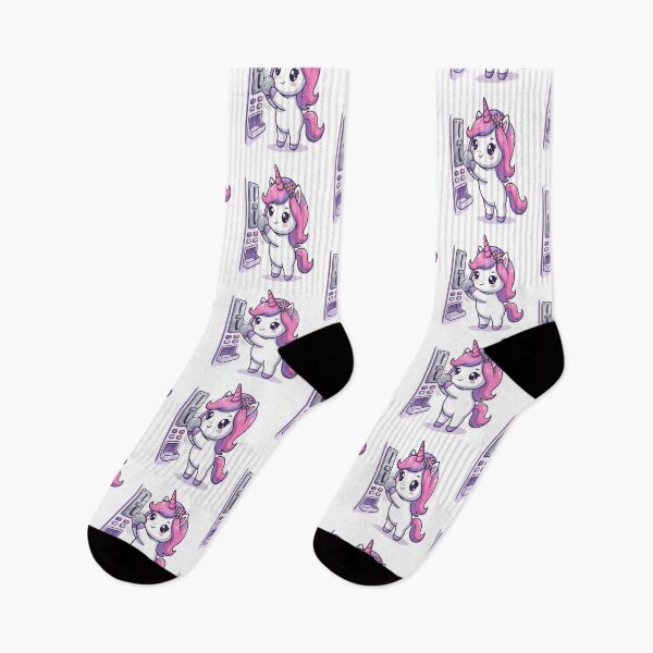 Item preview, Cute Unicorn Inserting Coin Machine designed and sold by Ella_Sketch.