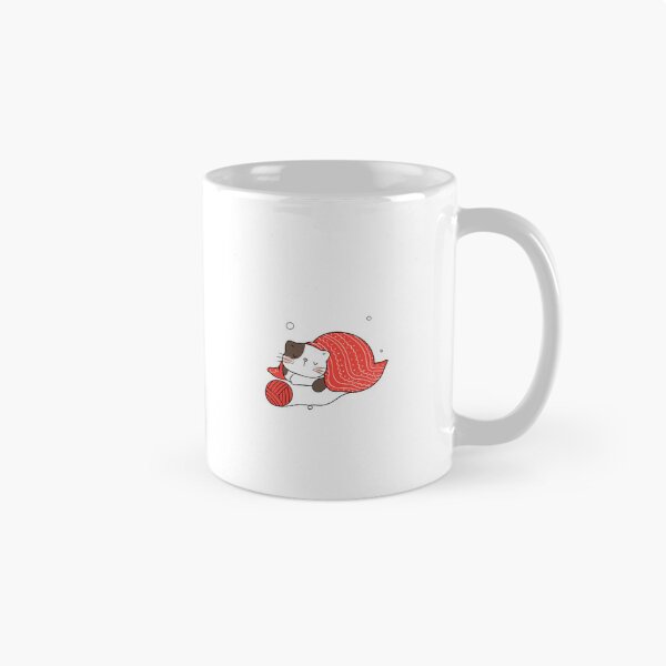 Item preview, Cat Sleeping In Christmas Cozy Holiday Kitty Illustration designed and sold by AvocadoShopp.