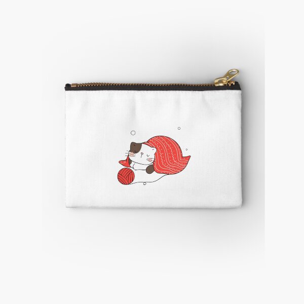 Item preview, Cat Sleeping In Christmas Cozy Holiday Kitty Illustration designed and sold by AvocadoShopp.