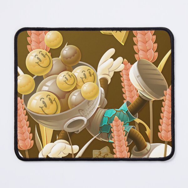 Item preview, 3D Pop Cartoon Golden Wheat Field Character designed and sold by Lexkon Liu's art.