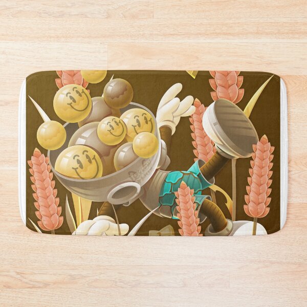 Item preview, 3D Pop Cartoon Golden Wheat Field Character designed and sold by Lexkon Liu's art.