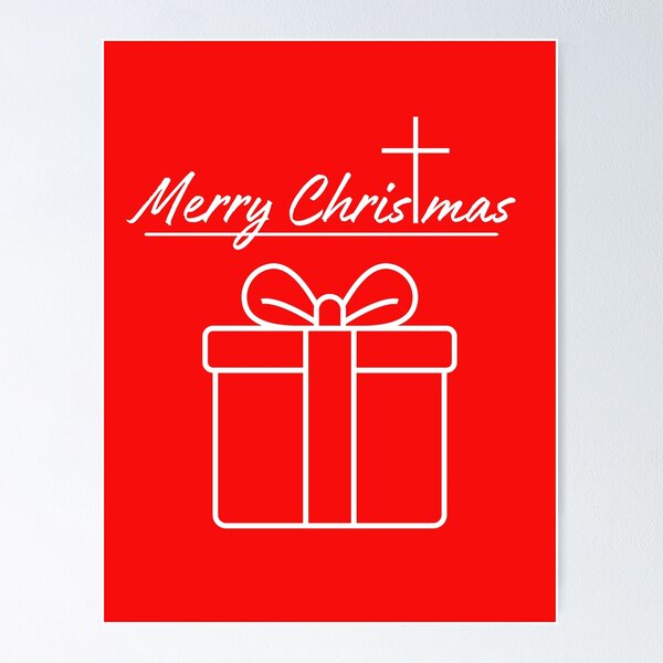 Item preview, Merry Christmas - Christ centered design for Christmas designed and sold by PureHopeStudio.