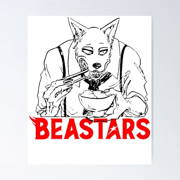 Item preview, Legoshi Beastars Wolf Portrait designed and sold by seat47.