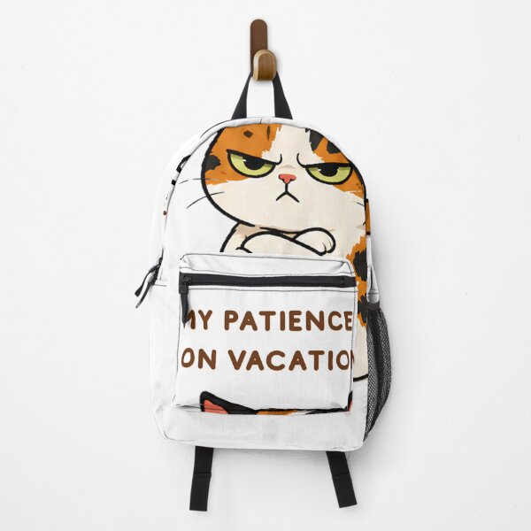Item preview, Grumpy Calico Cat: My patience is on Vacation  designed and sold by Lunexa-Lab.