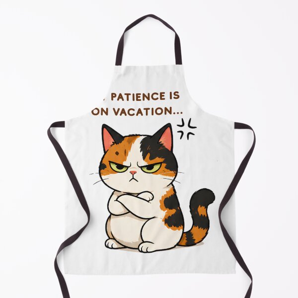 Item preview, Grumpy Calico Cat: My patience is on Vacation designed and sold by Lunexa-Lab.