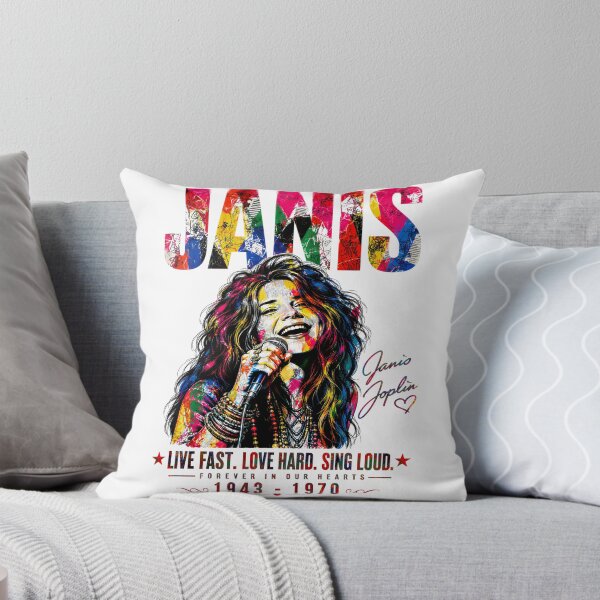 Item preview, Janis Live Fast Love Hard Sing Loud designed and sold by KLERIKSTORE.