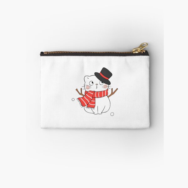 Item preview, Cat Snowman Cute Festive Winter Kitten Illustration designed and sold by AvocadoShopp.