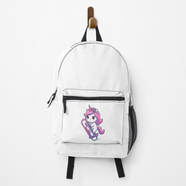 Item preview, Cute Unicorn Riding Paperclip Skateboard designed and sold by Ella_Sketch.