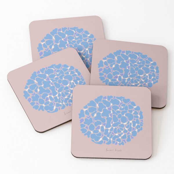 Item preview, Kuosi Kiosk - Abstract Hydrangea Dusty Rose designed and sold by Kuosi-Kiosk.