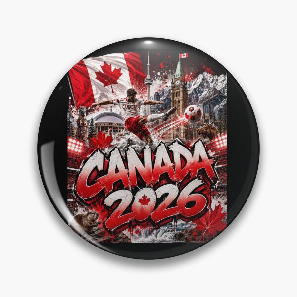 Item preview, World Cup 2026 Canada themed Soccer Merch | Football Fan Gear |Canada Sports Apparel Tee|  |Soccer worldcup Championship Soccer World ver 11 designed and sold by CosmicNook1.